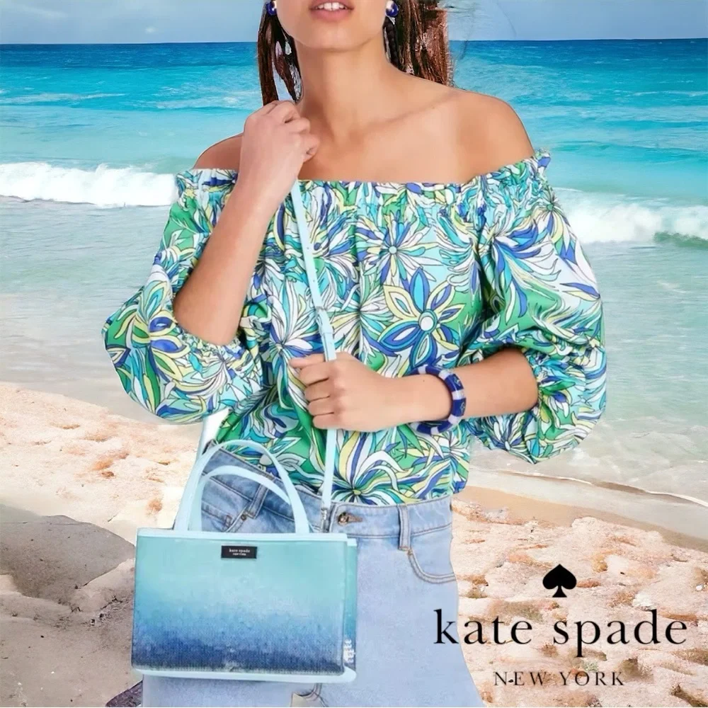 Kate Spade Sam Icon Ombré Sequin Bag Small